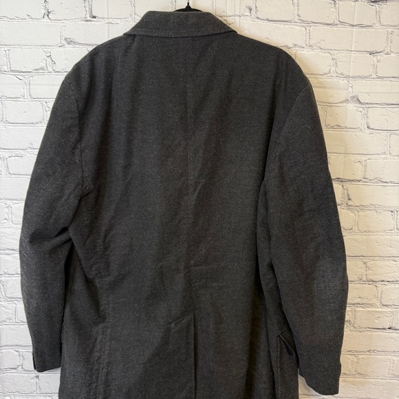 Daniel Cremieux Collection Gray Blazer Men’s XL Cotton Blend Lined Sport Coat - Picture 9 of 10